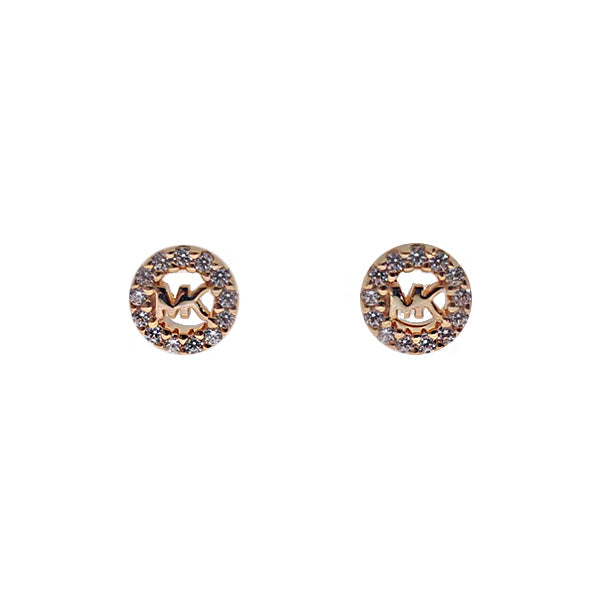 マイケルコース MICHAEL KORS ピアス レディース MKC1033AN791 MKロゴ ローズゴールド